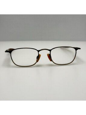 Oakley OO Wire Antique Gold Eyeglasses Eye Glasses Frames 47-20 Read Description